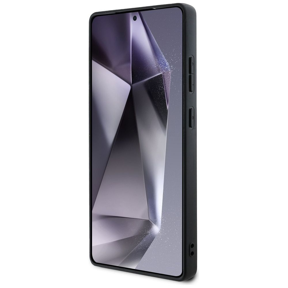 Θήκη Κινητού GUESS Samsung S25 Ultra PU Δερματίνη Μαύρη με Λογότυπο 4G