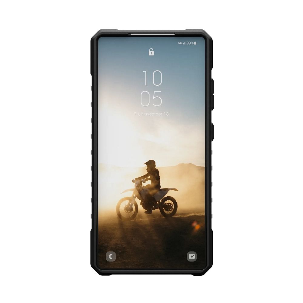 UAG Urban Armor Gear case PATHFINDER CLEAR MAGNET with built-in magnet for SAMSUNG S25 Ultra 5G ash