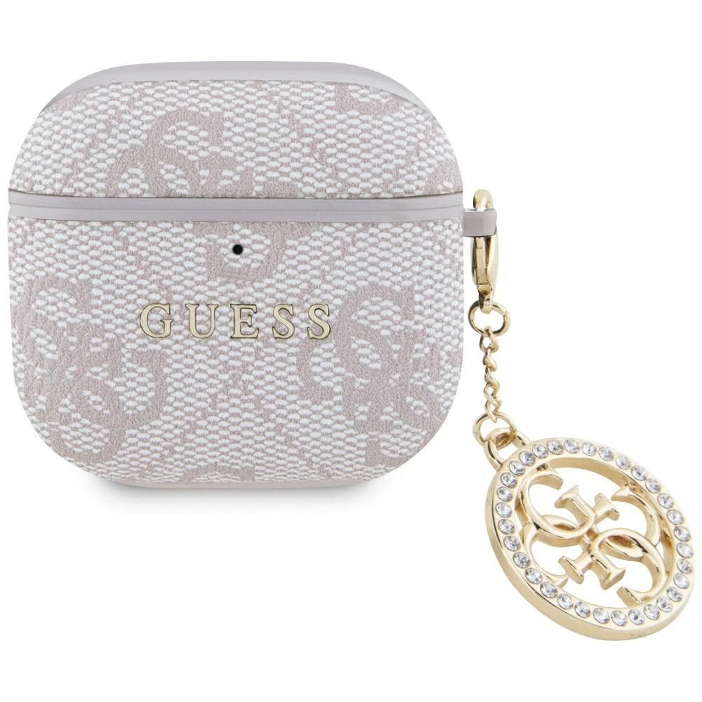 GUESS case for APPLE AirPods 4 GUA4P4E4CDP (PU 4G W/ Strass Charm) pink