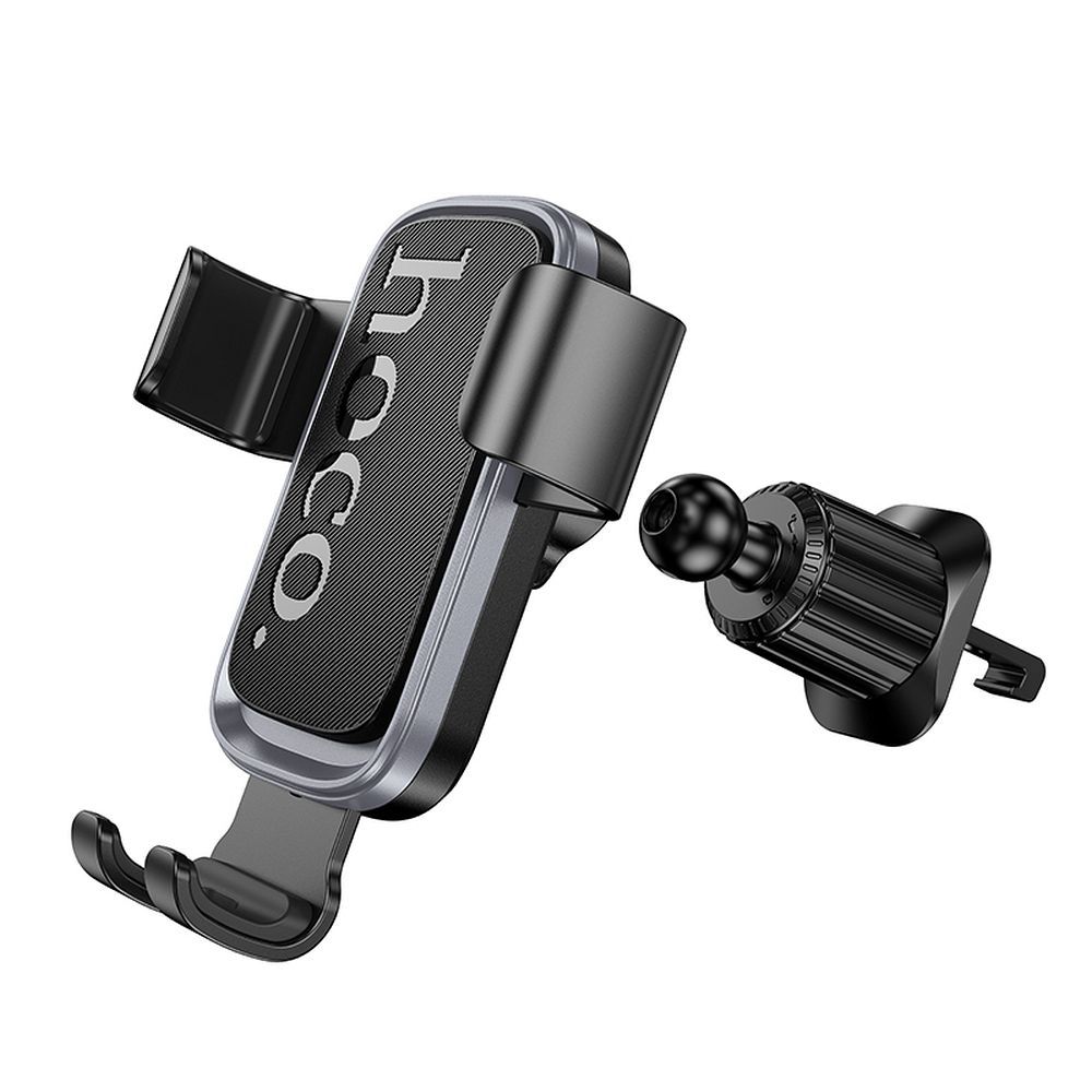 HOCO gravity car holder for air vent H80 black metal gray