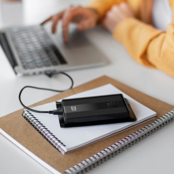 FORCELL F-ENERGY P10K2 Energo powerbank PD QC3.0 3A 22,5W 10000 mAh black