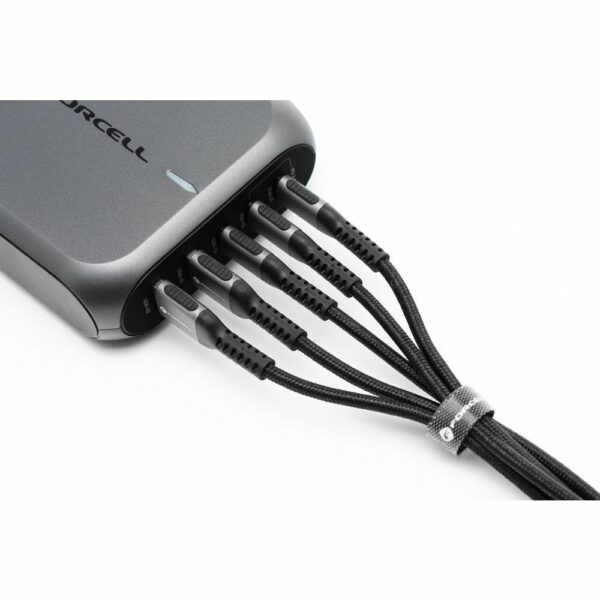 FORCELL F-ENERGY C256 cable USB A to Type C QC3.0 3A 66W Cafule 2 m black