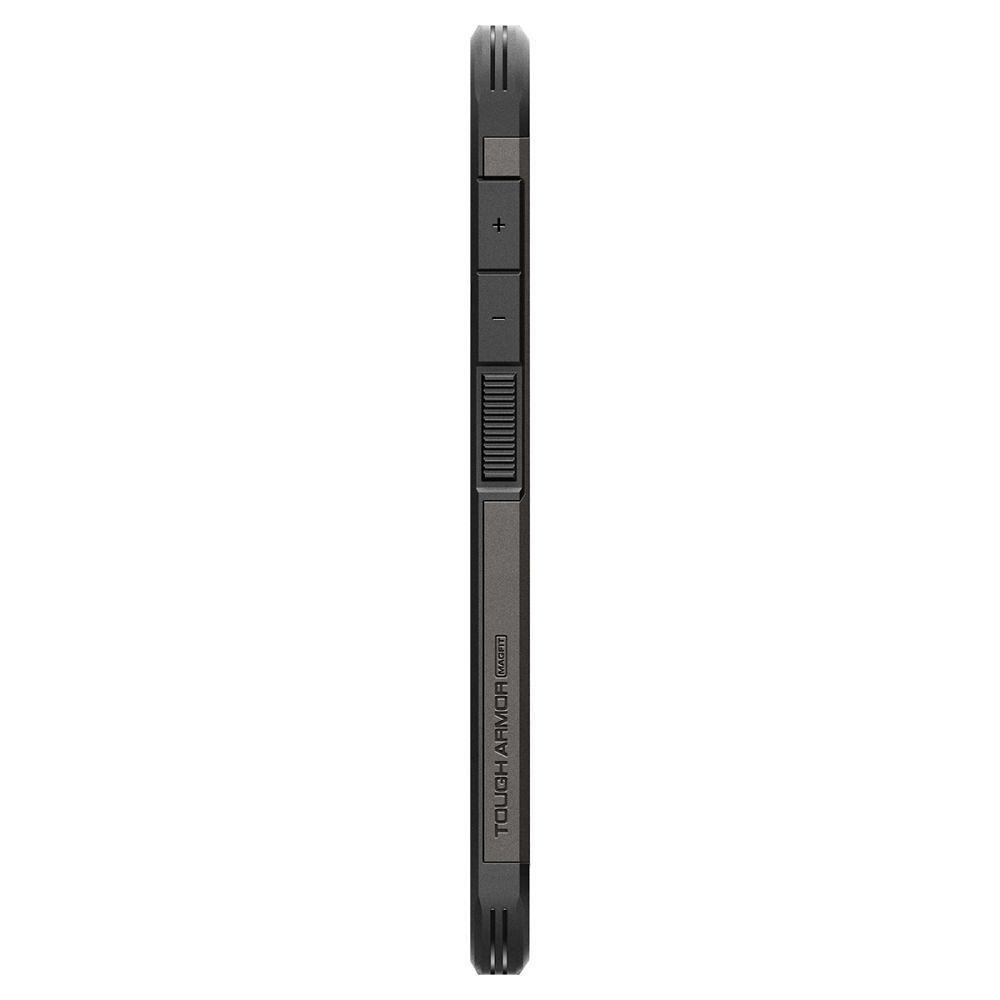 SPIGEN case TOUGH ARMOR compatible with MagSafe for SAMSUNG S25 Plus gunmetal