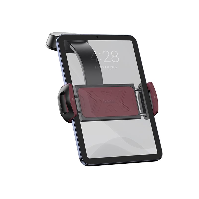 HOCO car holder for center console (4,5" - 13") H68 black and red