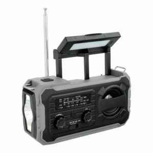 PRISTAR radio FM with flashlight 4000 mAh YX328 black