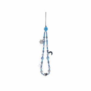 ZUCK BEAR wrist strap FREDA BEADED blue