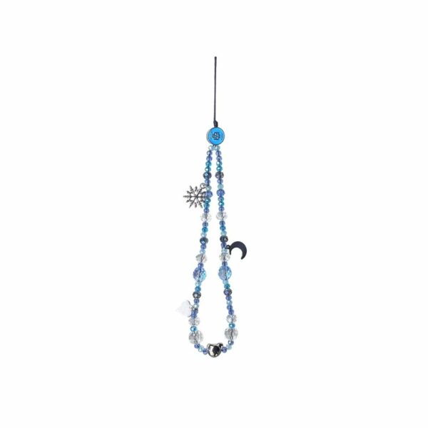 ZUCK BEAR wrist strap FREDA BEADED blue