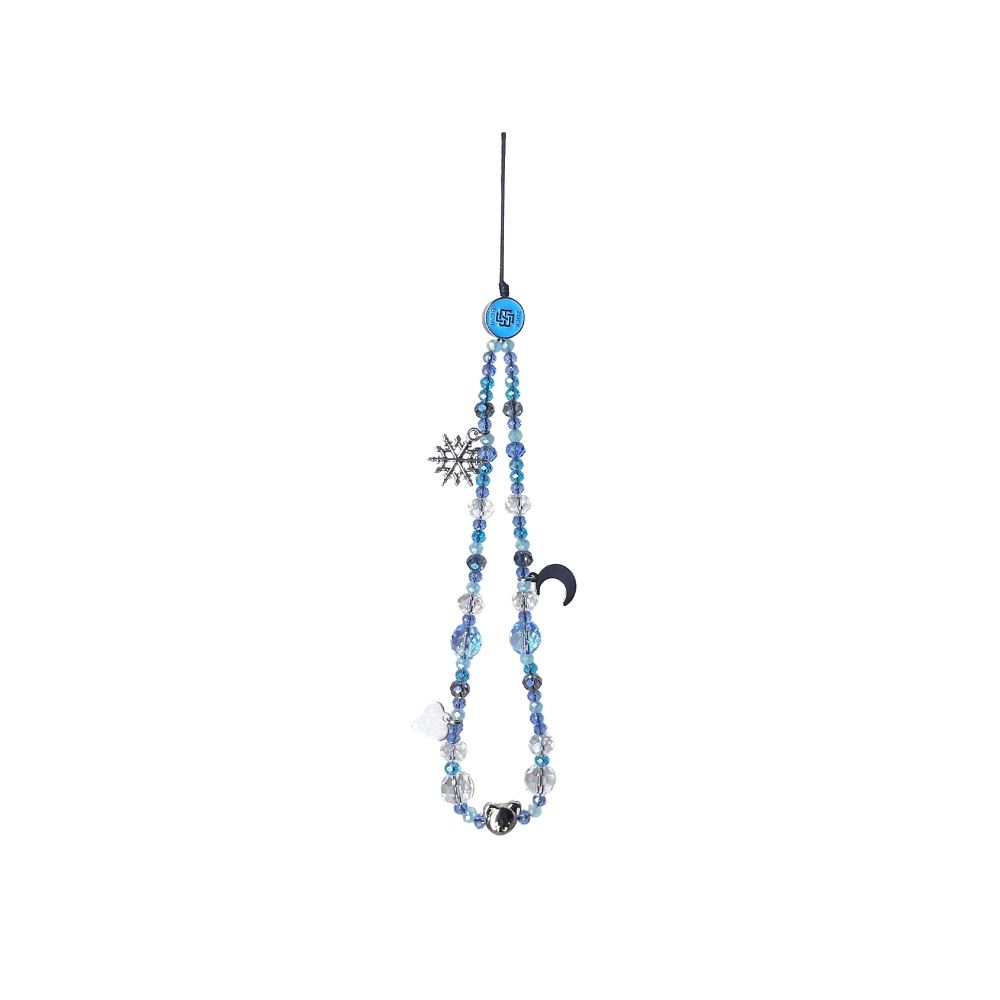 ZUCK BEAR wrist strap FREDA BEADED blue