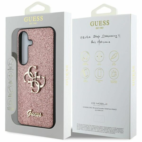 Θήκη Κινητού GUESS Samsung S25 Glitter Pink - Προστασία & Στυλ