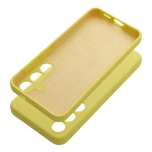 Case SILICONE 2mm for SAMSUNG A06 4G lemon