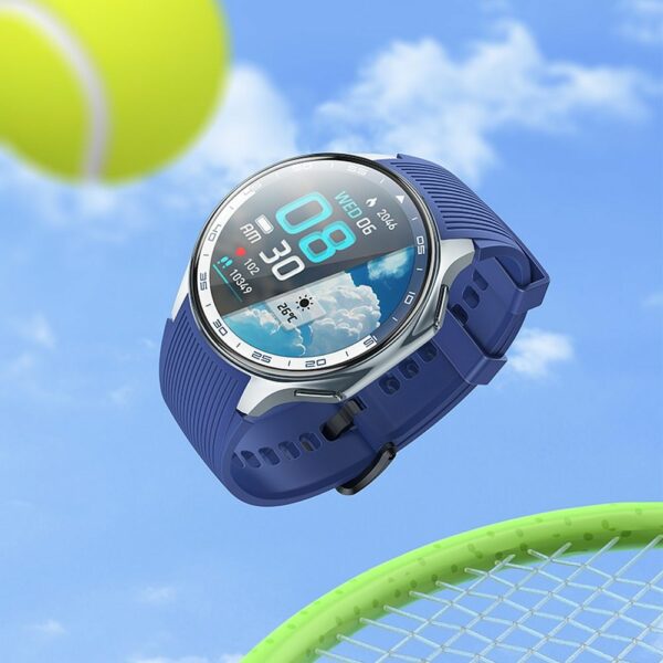 HOCO smartwatch with call function AMOLED Y24 silver