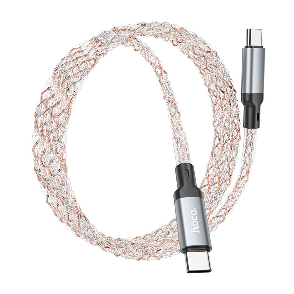 HOCO cable Type C to Type C 3A 60W U112 1 m gray