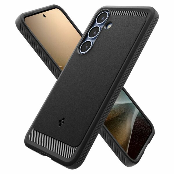 SPIGEN case RUGGED ARMOR MAG compatible with MagSafe for SAMSUNG S25 Plus matte black