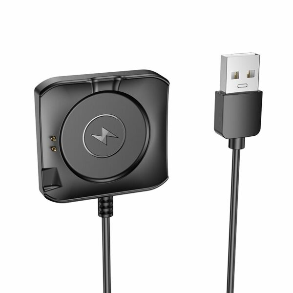 HOCO charging cable for smartwatch Y28 0,6 m black