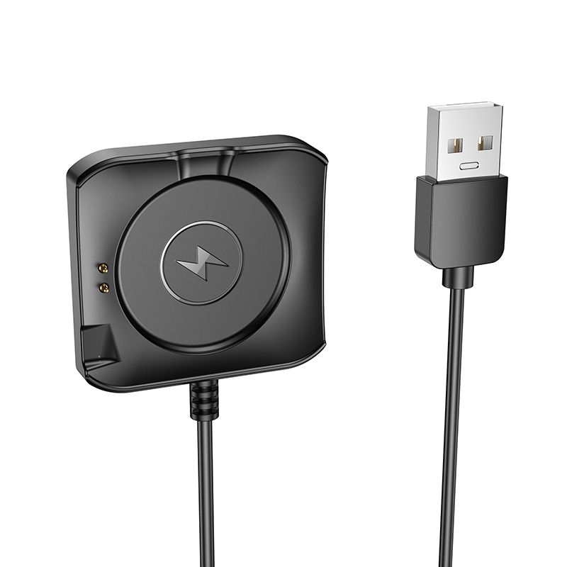 HOCO charging cable for smartwatch Y28 0,6 m black