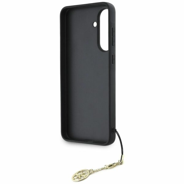 GUESS case for SAMSUNG A56 GUHCSA56GF4GBR (PU 4G Charm) brown