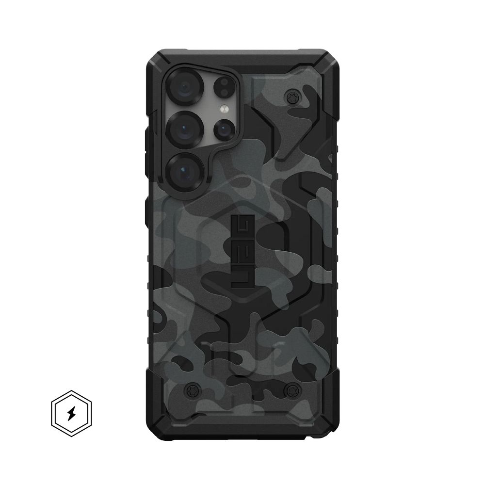 UAG Urban Armor Gear case PATHFINDER SE MAGNET with built-in magnet for SAMSUNG S25 Ultra 5G midnight camo