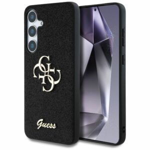 Θήκη Κινητού GUESS Samsung S25 Glitter Big 4G Μαύρη
