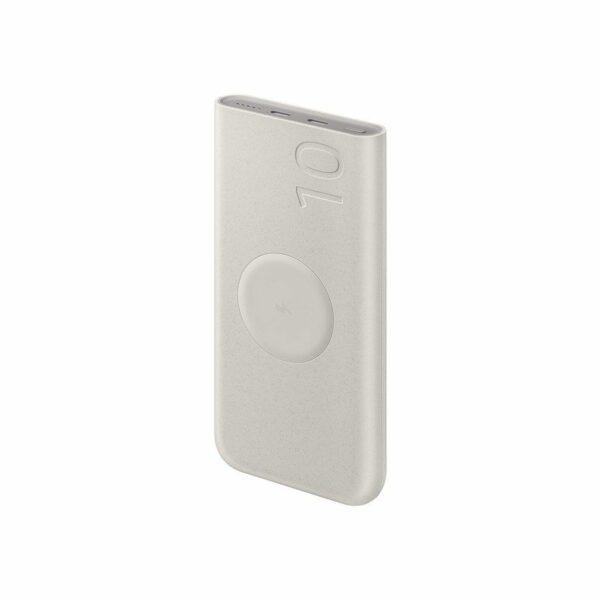 Samsung Powerbank 10000mAh 25W Ταχείας Φόρτισης Beige EB-U2510XUEGEU