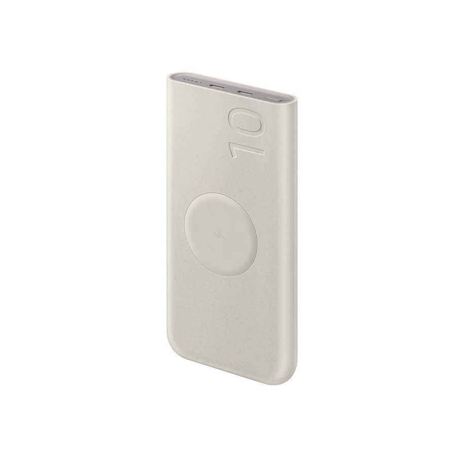 Samsung Powerbank 10000mAh 25W Ταχείας Φόρτισης Beige EB-U2510XUEGEU