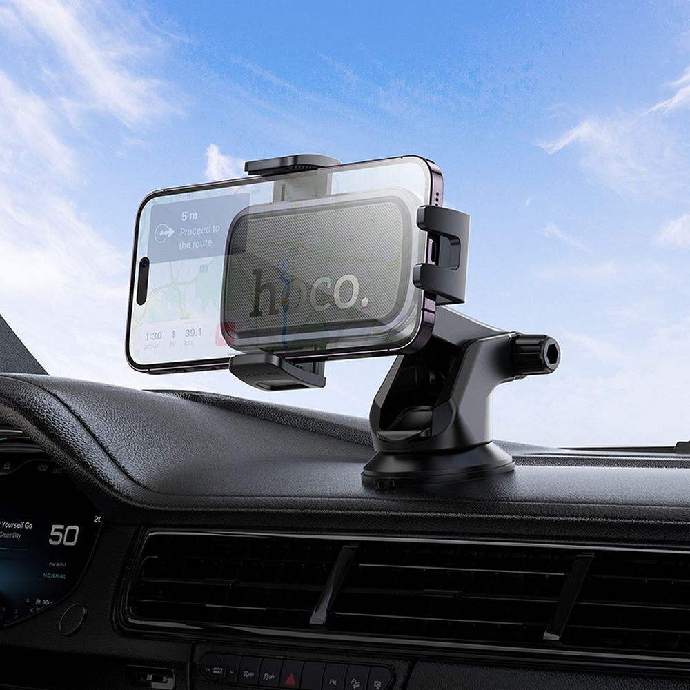 HOCO car holder for dashboard H79 black metal gray