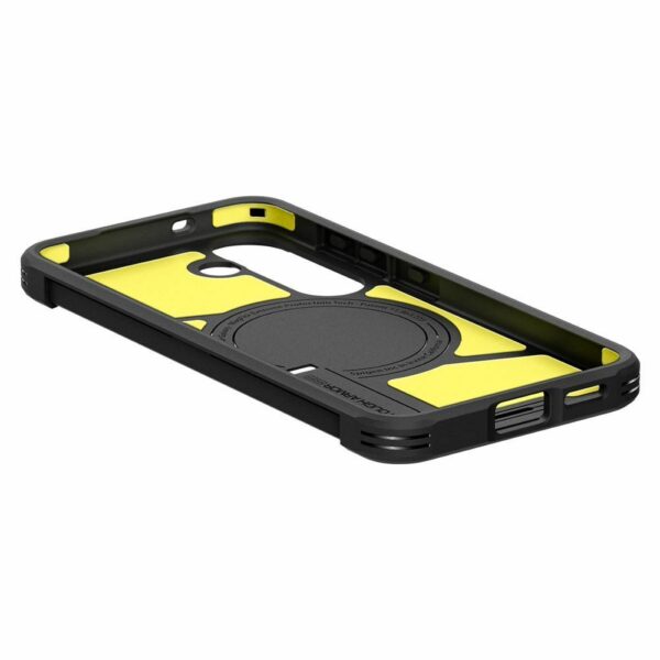 SPIGEN case TOUGH ARMOR compatible with MagSafe for SAMSUNG S25 Plus gunmetal