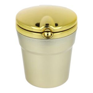 Car ashtray CHROM gold