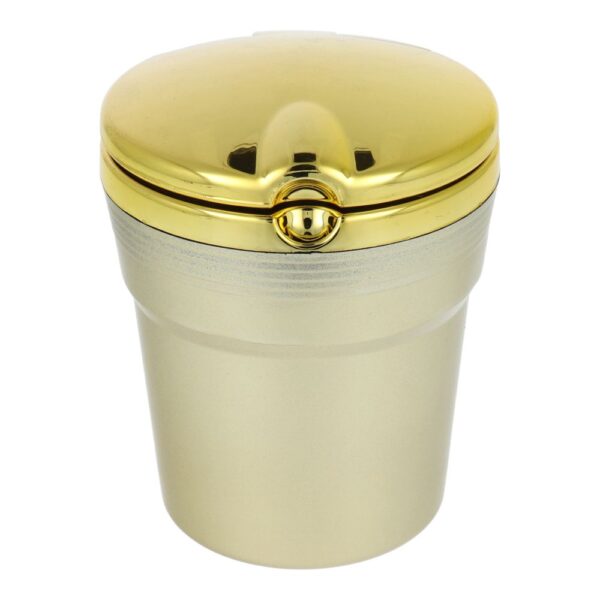 Car ashtray CHROM gold