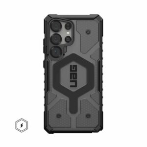UAG Urban Armor Gear case PATHFINDER CLEAR MAGNET with built-in magnet for SAMSUNG S25 Ultra 5G ash