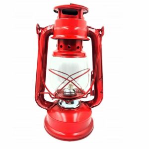 Oil lamp 24.5 cm RC032 red