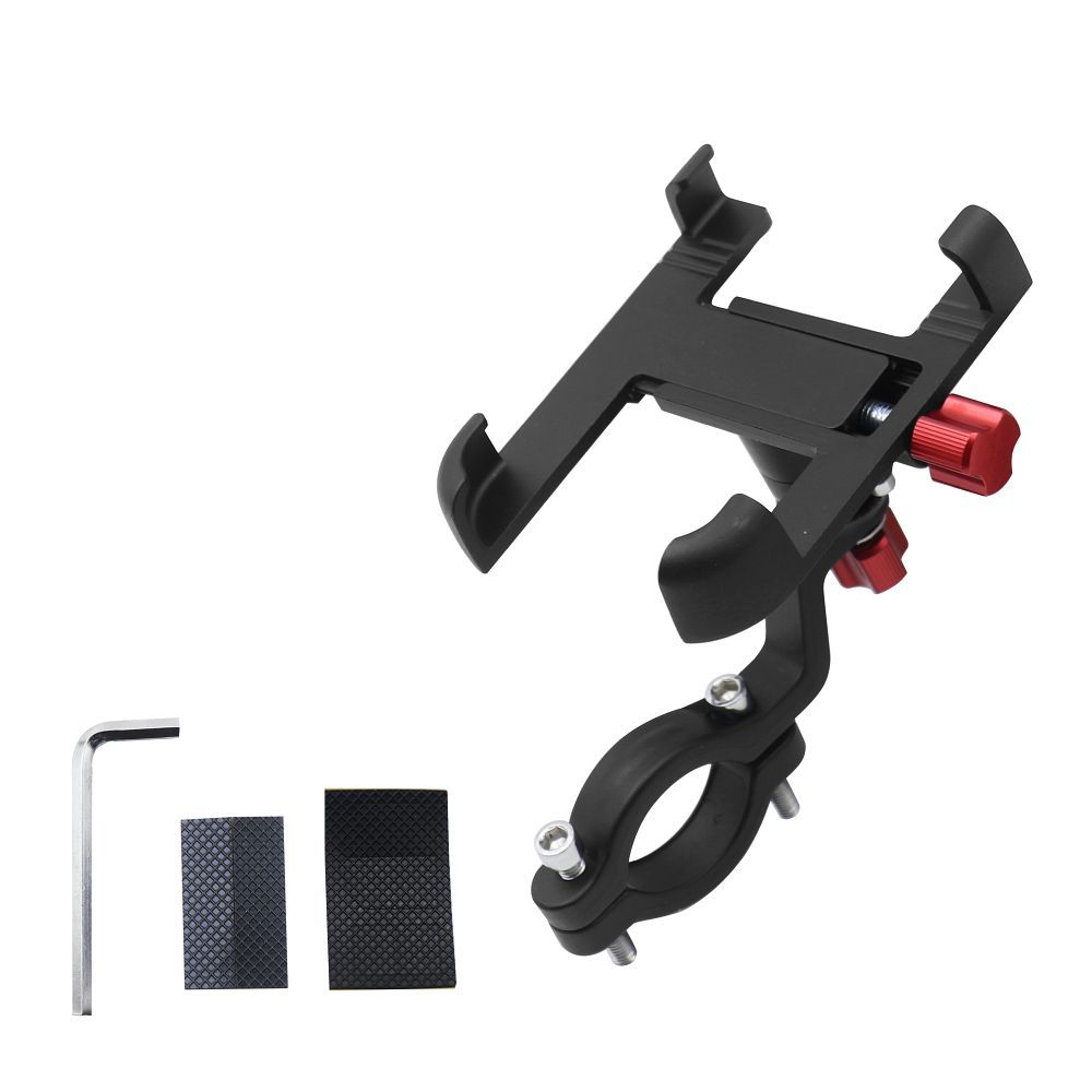 0dea5c98ba653b4c187dc6957c902a37 Bike / scooter aluminium holder for mobile phone FSBHD-106-3 black