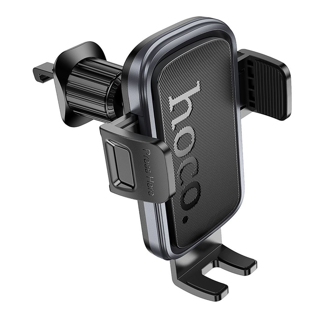 HOCO car holder for air vent H78 black metal gray