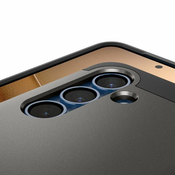 SPIGEN case TOUGH ARMOR compatible with MagSafe for SAMSUNG S25 Plus gunmetal