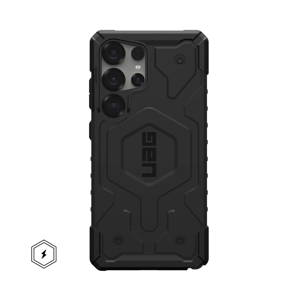UAG Urban Armor Gear case PATHFINDER MAGNET with built-in magnet for SAMSUNG S25 Ultra 5G black