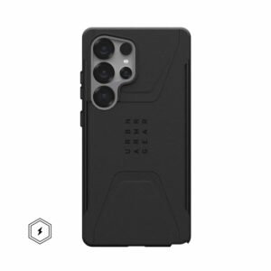 UAG Urban Armor Gear case CIVILIAN PRO with built-in magnet for SAMSUNG S25 Ultra 5G black