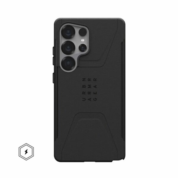 Θήκη UAG Civilian Pro Μαύρη με Μαγνήτη για Samsung S25 Ultra 5G