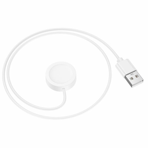 HOCO charging cable for smartwatch Y30 0,6 m white