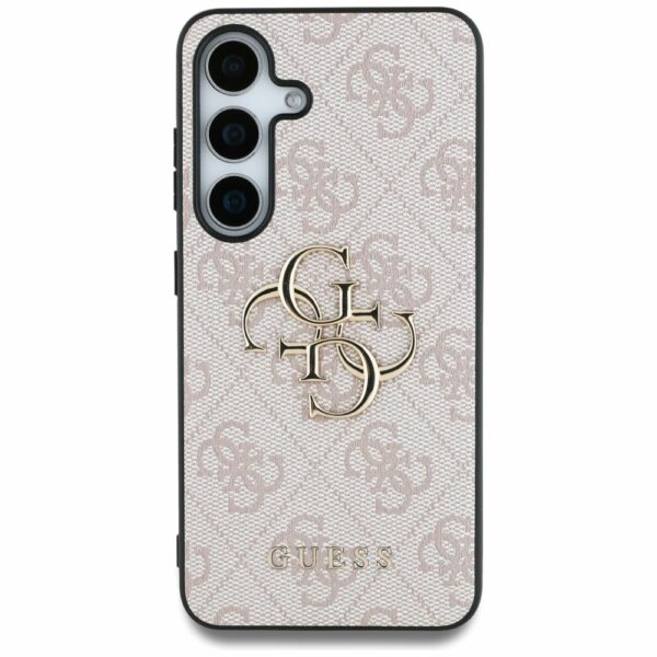 Θήκη Κινητού GUESS Samsung S25 GUHCS25S4GMGPI Ροζ Λογότυπο 4G PU