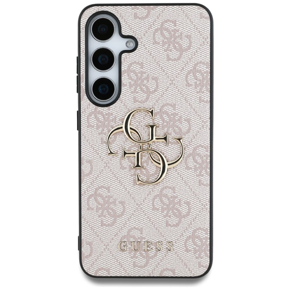 Θήκη Κινητού GUESS Samsung S25 GUHCS25S4GMGPI Ροζ Λογότυπο 4G PU