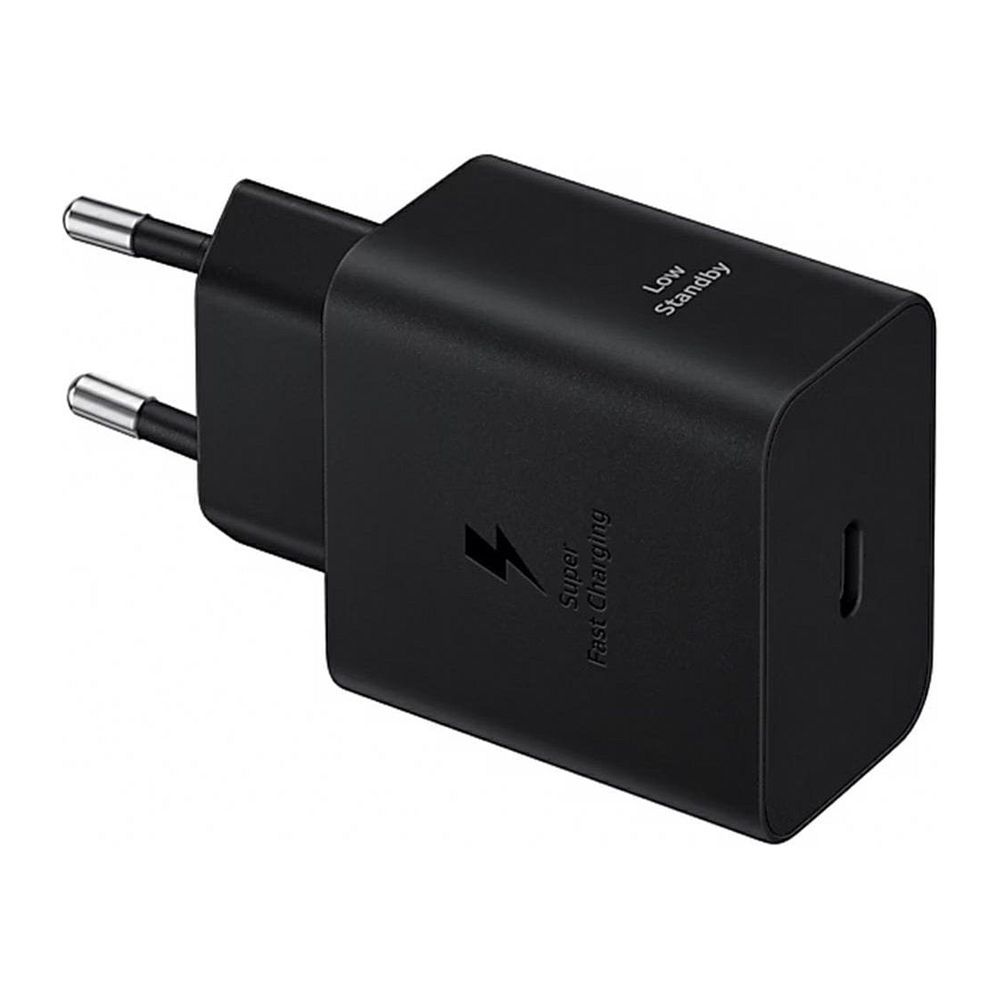 Γνήσιος Φορτιστής Samsung Type C PD 45W Μαύρος (EP-T4511NBEGEU)
