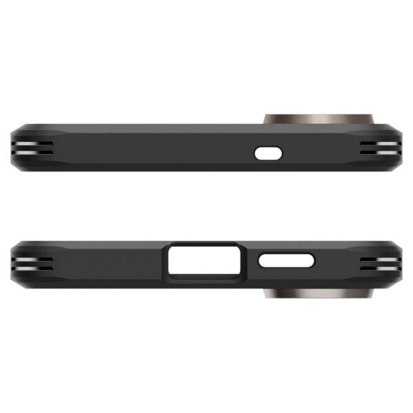 SPIGEN case TOUGH ARMOR compatible with MagSafe for SAMSUNG S25 Edge gunmetal
