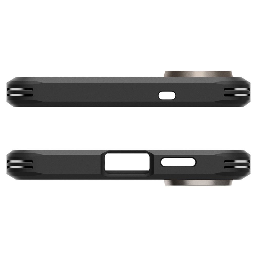 SPIGEN case TOUGH ARMOR compatible with MagSafe for SAMSUNG S25 Edge gunmetal