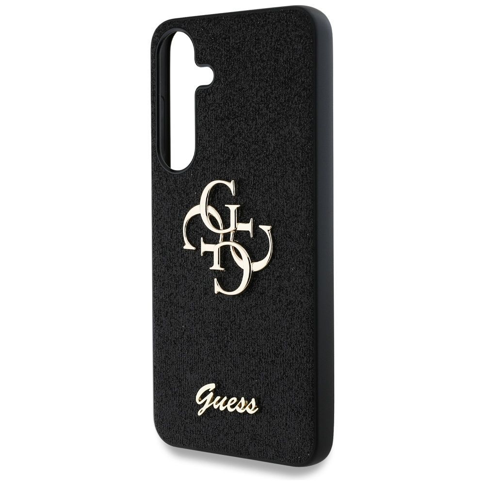Θήκη Κινητού GUESS Samsung S25 Glitter Big 4G Μαύρη