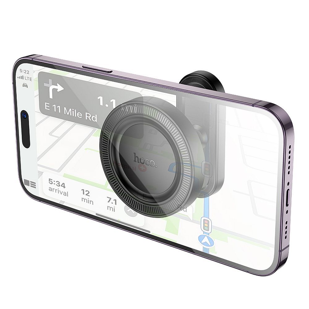 HOCO universal magnetic holder for phone for car / home H58 black