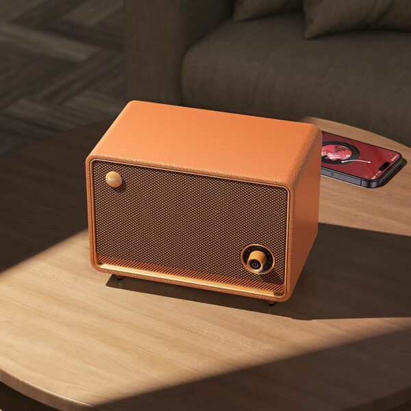 HOCO speaker bluetooth retro style BS65 orange