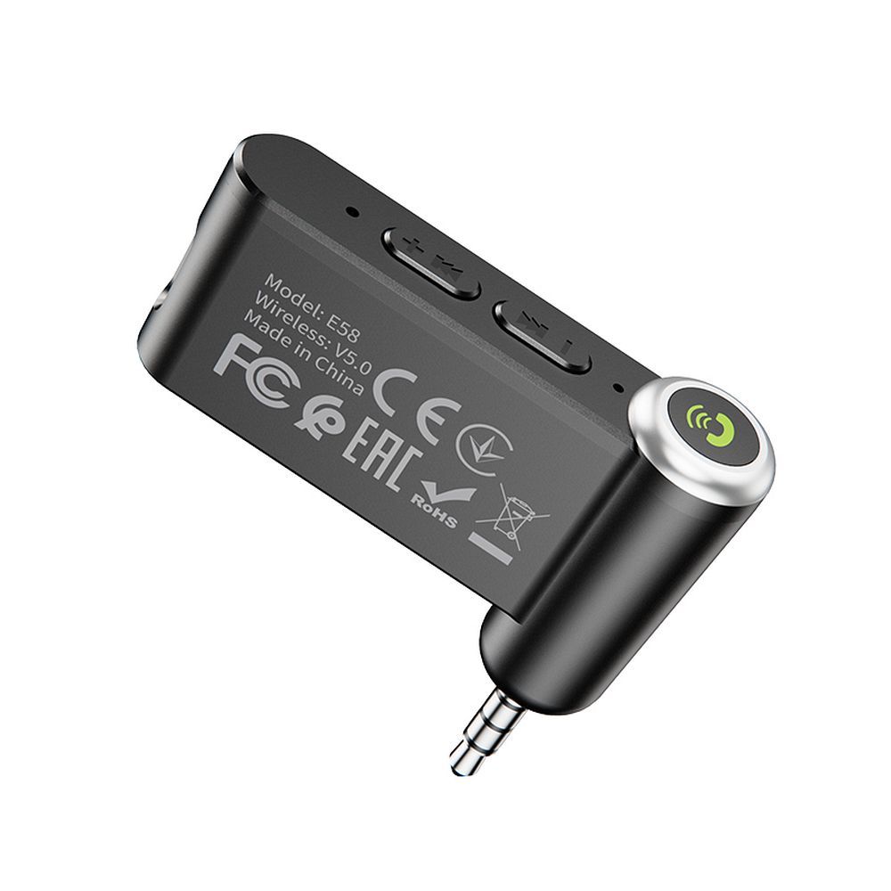 HOCO wireless car receiver AUX E58 black