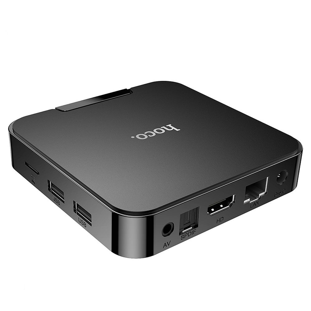 HOCO DQ08 TV Box WiFi HD Μαύρο - Smart TV Box