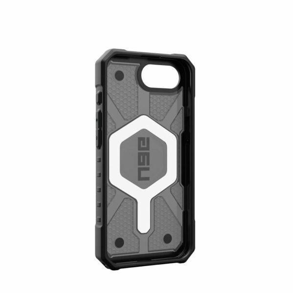 Θήκη UAG Pathfinder Clear MagSafe για iPhone 16e (Απόχρωση Άσπρης Στάχτης)