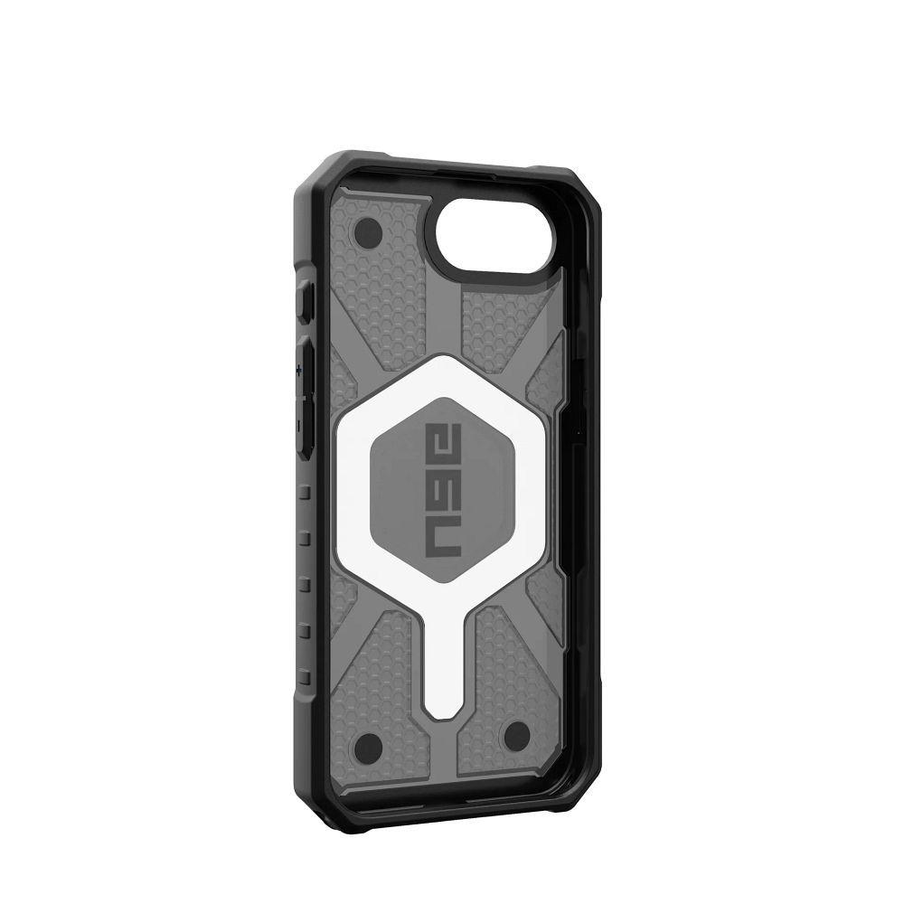 Θήκη UAG Pathfinder Clear MagSafe για iPhone 16e (Απόχρωση Άσπρης Στάχτης)