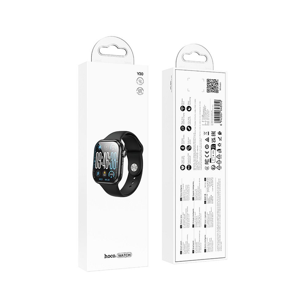HOCO smartwatch with call function Y30 black